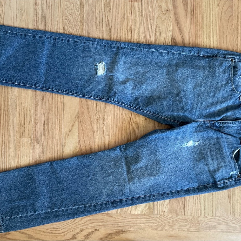 J Crew is 100% cotton boyfriend jeans